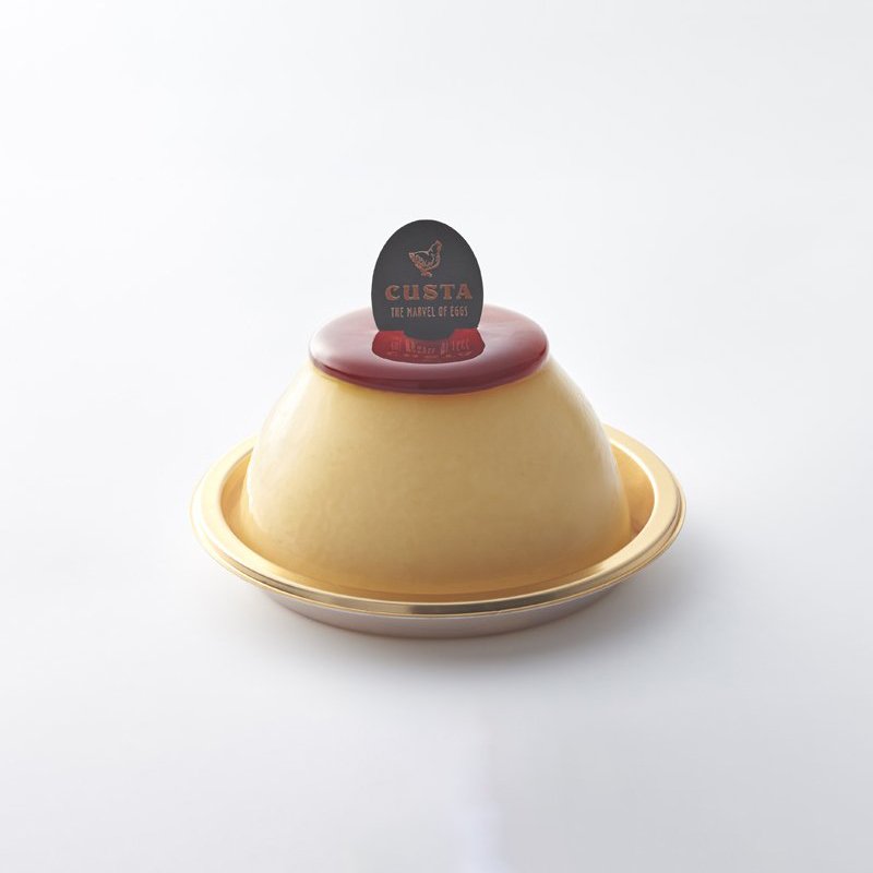 CUSTA<br>とろけるカスタード<br>クリームのケーキ