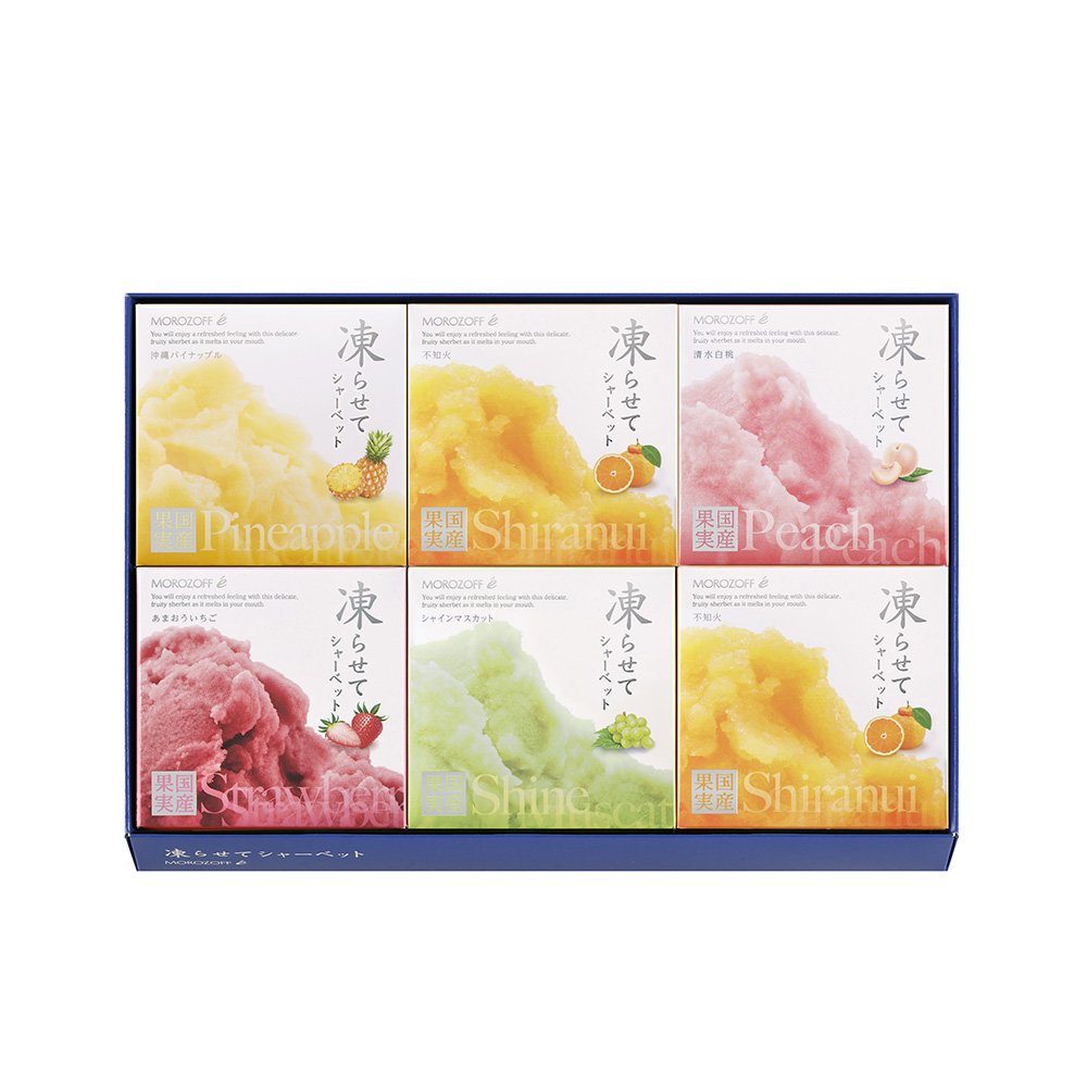 凍らせてシャーベット<br> 6個入