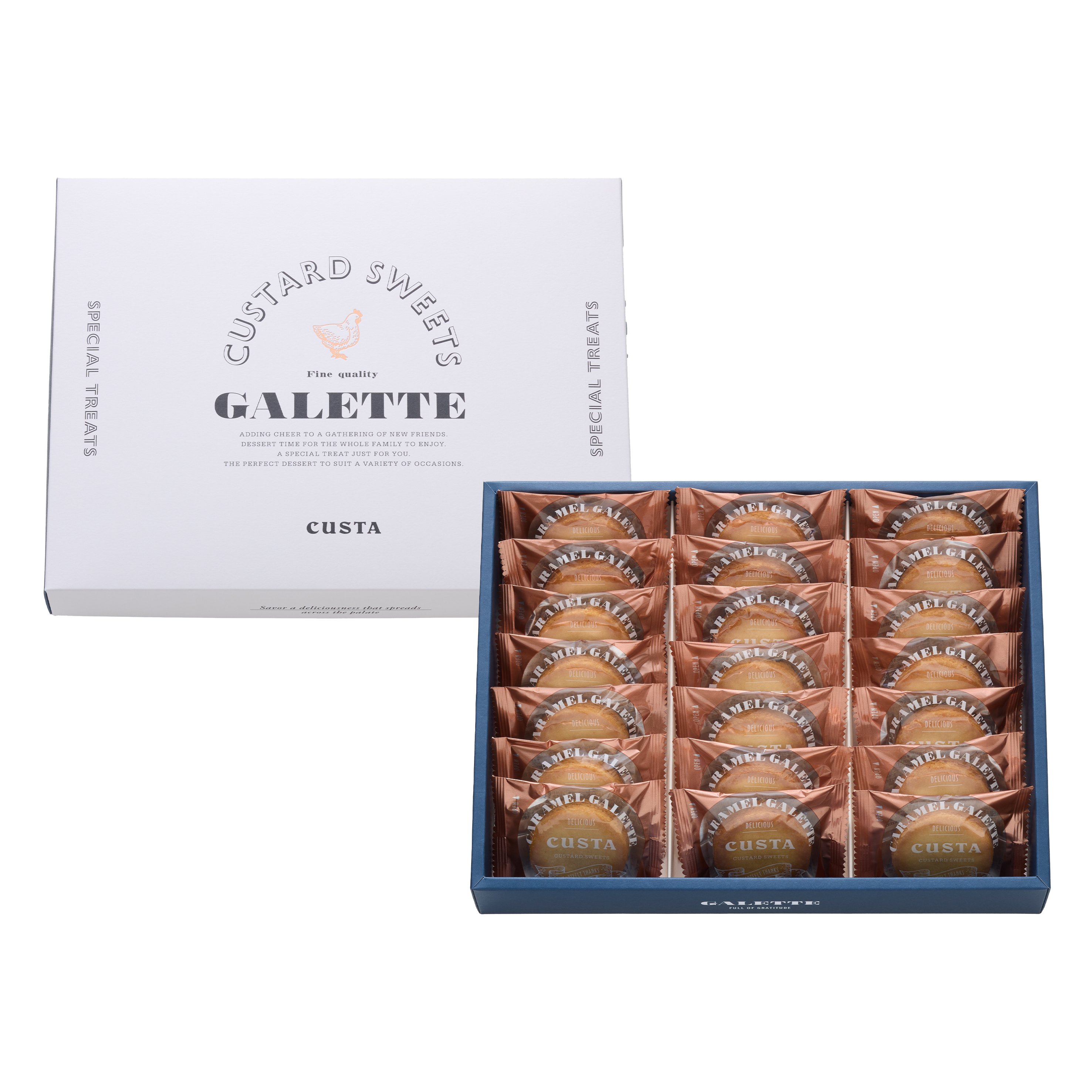 キャラメルガレット<br>21個入