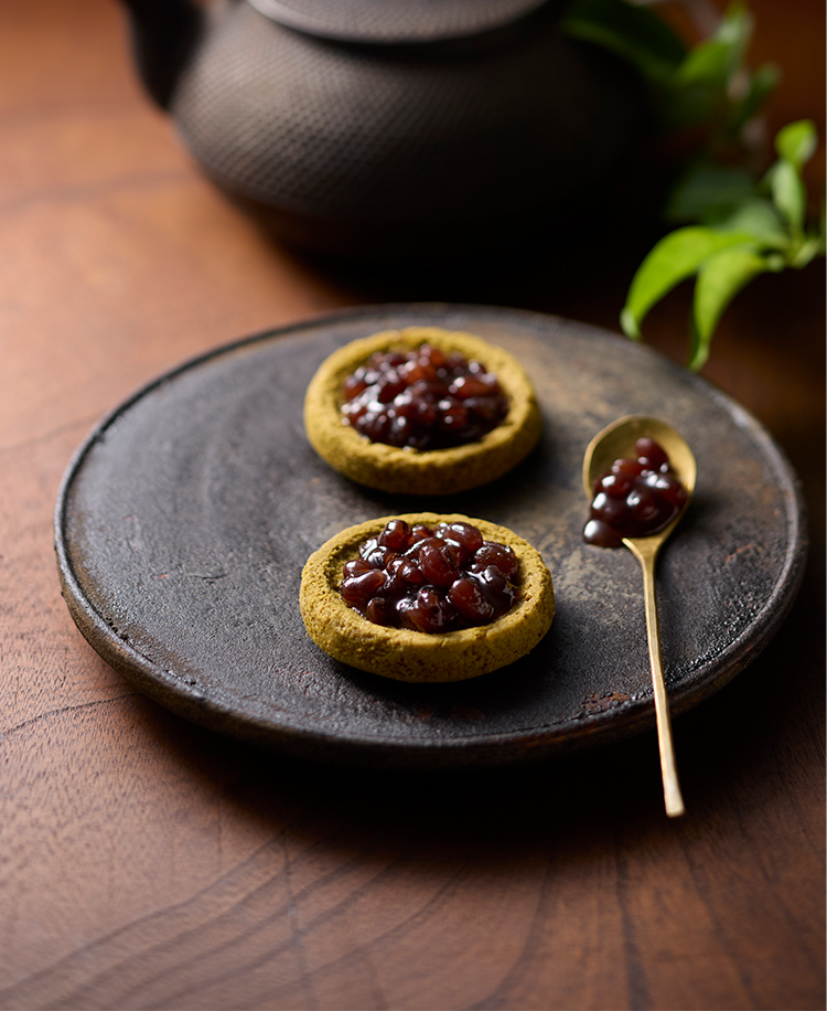 お濃茶サブレと小豆餡（京都髙島屋S.C.店限定）