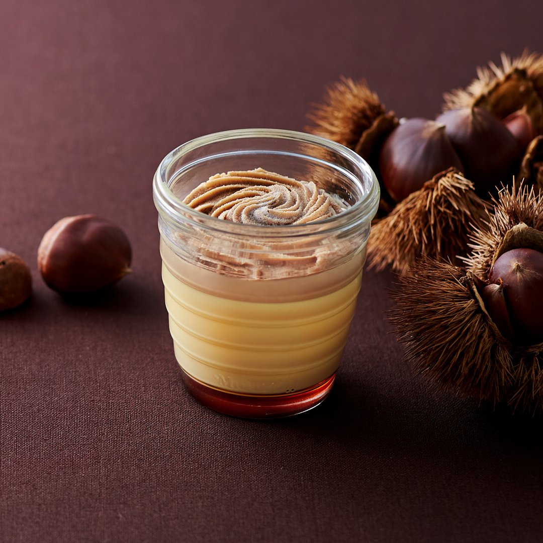 モンブランプリン
（熊本県産利平栗使用）