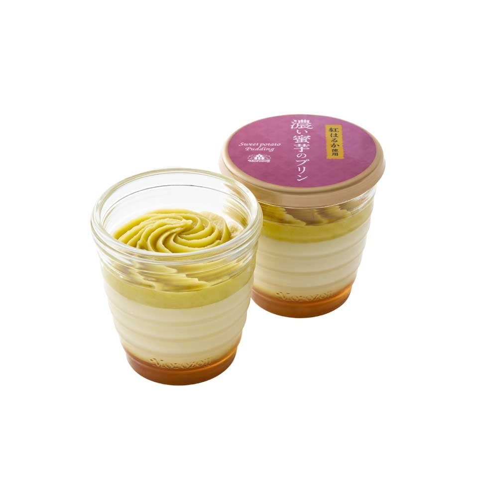 濃い蜜芋のプリン
（紅はるか使用）