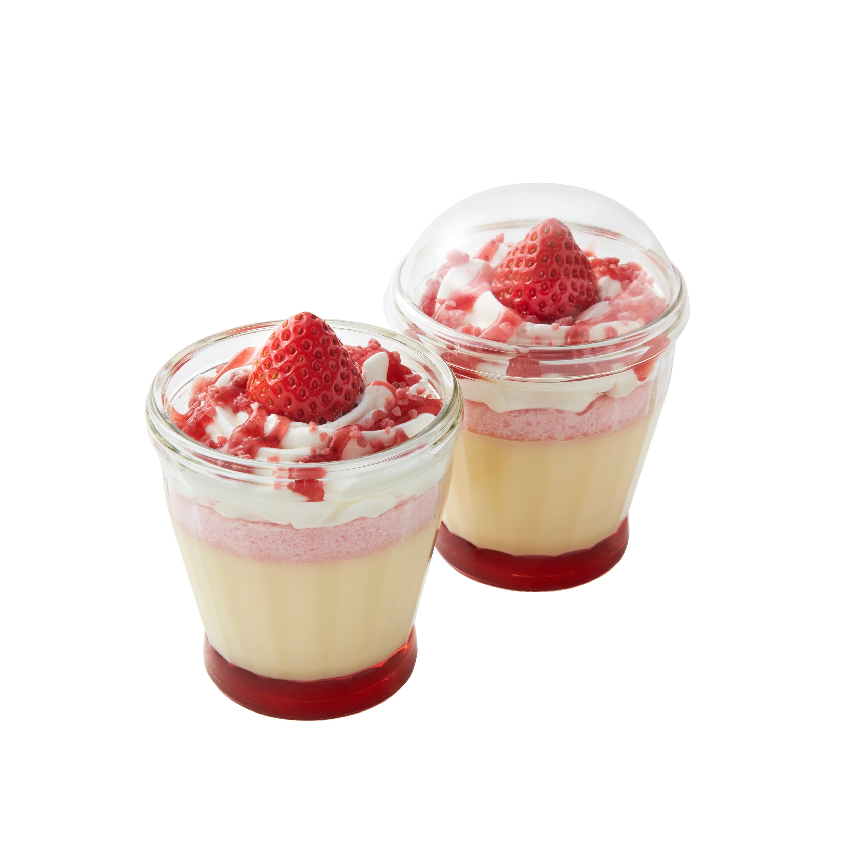 プリンパフェ（ストロベリーショートケーキ）