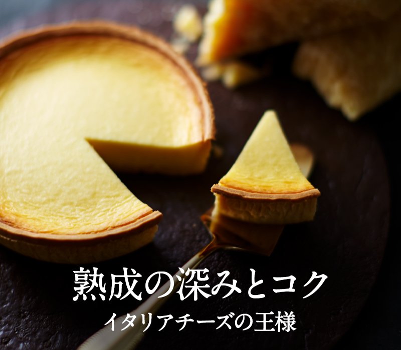 24ヶ月熟成イタリア産 パルミジャーノ・レッジャーノのチーズケーキ